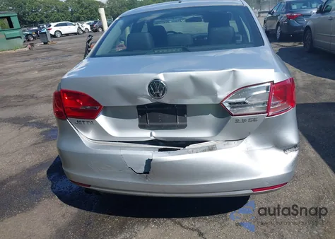 2012 Volkswagen Jetta 2.5L Se из США, поврежденный, VIN 3VWDP7AJXCM383084